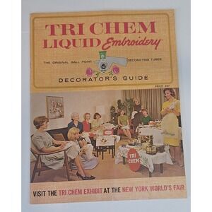 Tri Chem‎ Liquid Embroidery Decorators Guide Catalog 1964